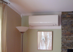 Mr. Slim Ductless Mini Split AC installed