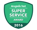 Total Comfort Mechanical has received the annual Angie's List Super Service Award consecutively since 2013