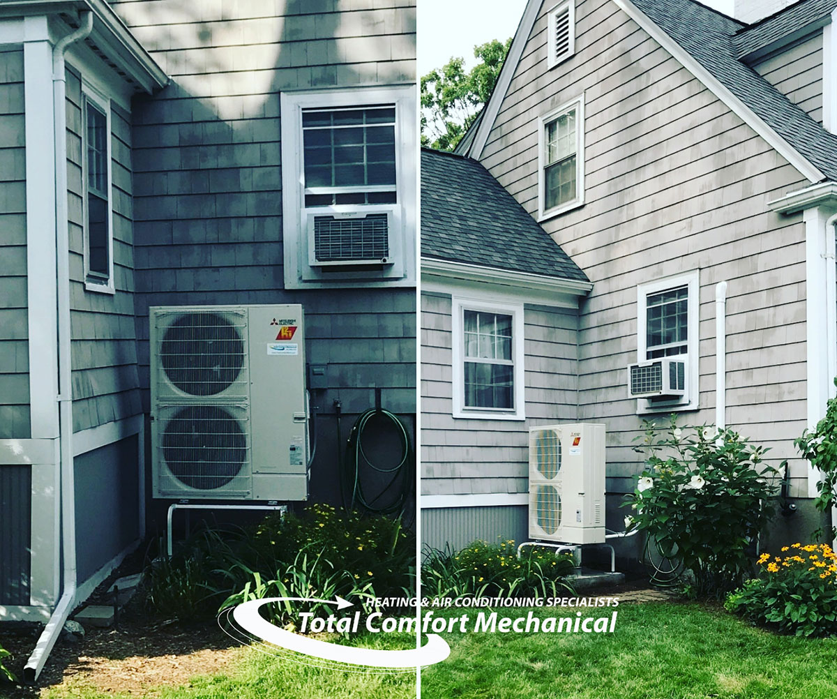 mitsubishi ductless mini split heat pump