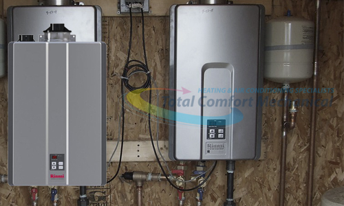 Tankless Water Heater Photoshop